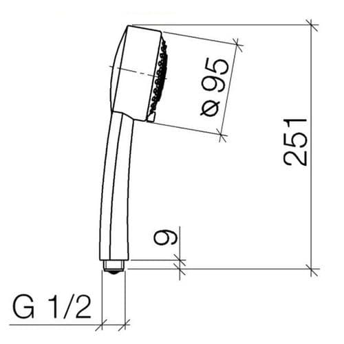 Dornbracht Chrome Handshower 2800296800
