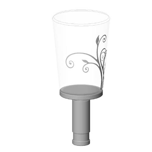 Dornbracht Handle Matt Decorative Elements 38 x 82 x 37 mm – Chrome 04209502182-00