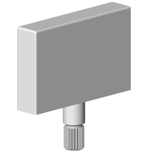 Dornbracht Mem 3 Hole Basin Tap Handle Brushed Platinum 092078007-06