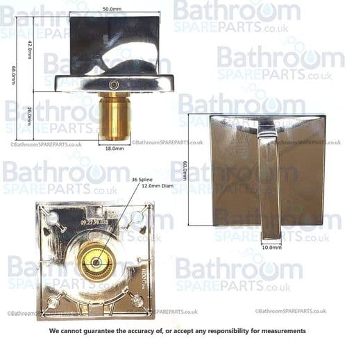 Dornbracht Mem Shower Valve Handle Pre 2020 90207800202-00