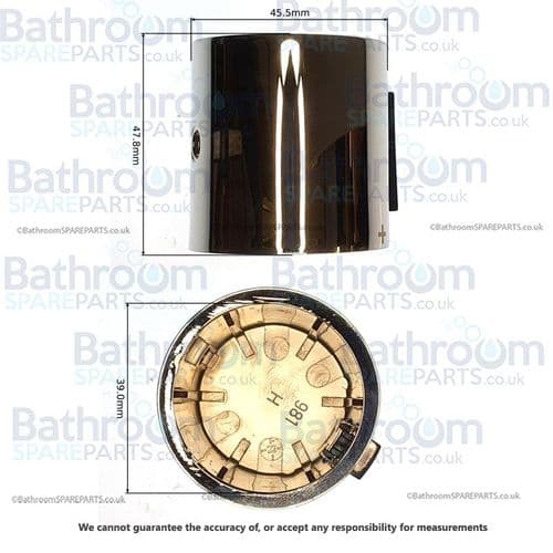 Dornbracht Platinum Thermostatic Handle 90173300400-08