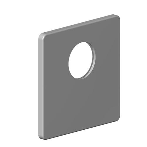 Dornbracht xSTREAM Rosette For Shower 153,5 x 153,5 x 9,8 mm – Chrome 091102503-00