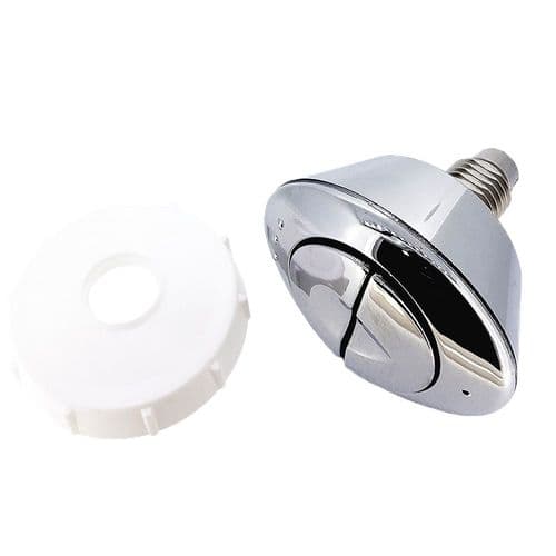 Dual Mulitflush Oval Button MFVB1B