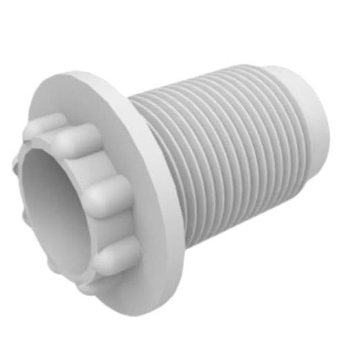 Dudley 19mm (3/4") Plastic Overflow 316828