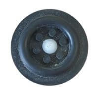 Dudley Black Rubber Diaphragm For Dudley Hydroflow Inlet Valve 319726