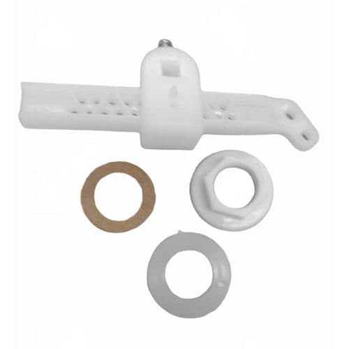 Dudley Chrome Platted front level assembly 120mm spindle with 'CAMEL' adjustable lift-arm 315568