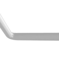 Dudley Flushbend 390 x 290 mm Tapered 51 - 41mm White 322326
