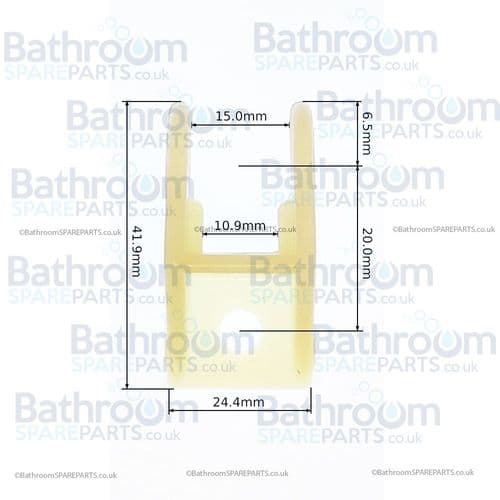 Dudley Fulcrum bracket and screw 313126