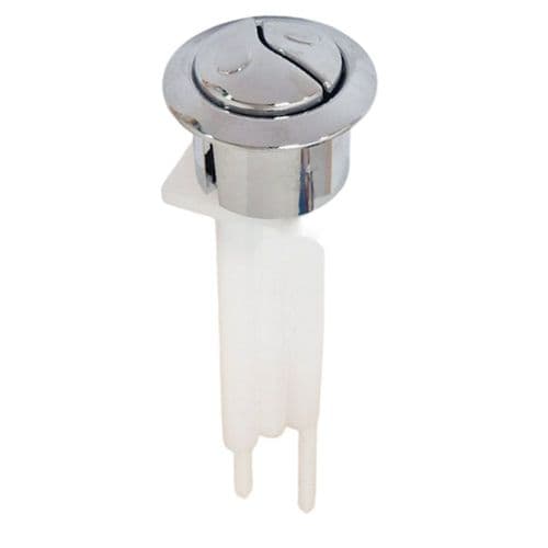 Dudley Nigara Dual Flush Chrome Plated Push Button Mechanically Operated 314318