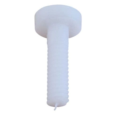 Dudley Screw for Plastic Cistern Lid white 23.5mm 316218