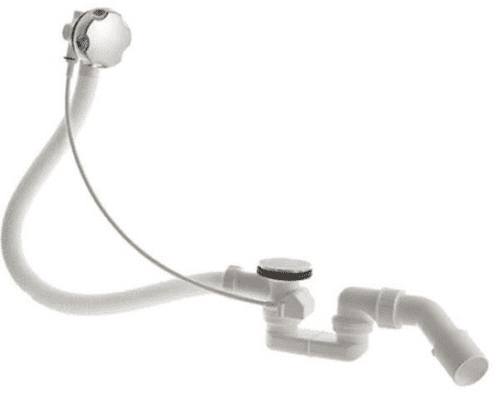 Duravit Bath Popup Waste chrome, for D-Code bathtubs with side outlet, outlet diameter 52 mm 790225