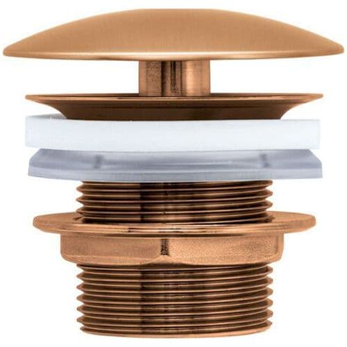 Duravit Brushed Bronze Basin Continuous Flow Chrome Waste 0050240400