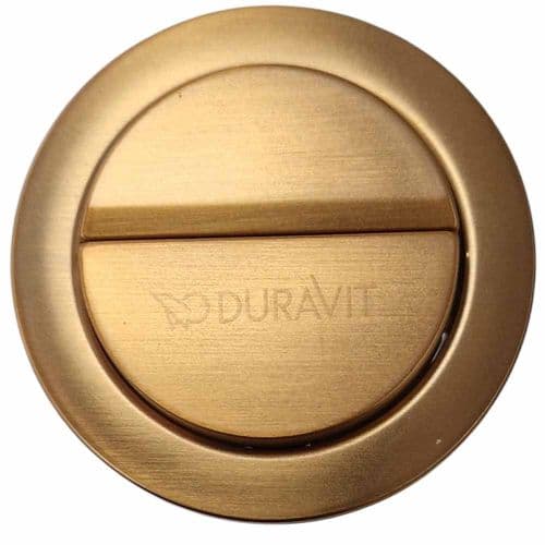 Duravit Brushed Bronze Flush Button 0074610400
