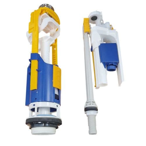 Duravit Complete Cistern Internals Flush Valve and Flush Button 52000601