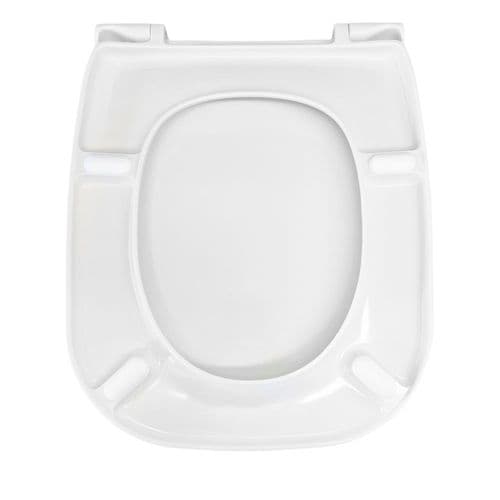 Duravit D-Code Compact Standard Close Toilet Seat & Cover White 0067310099