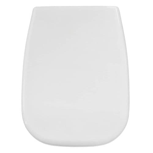 Duravit D-Code Elongated Soft Closing Toilet Seat & Cover White 0062090096