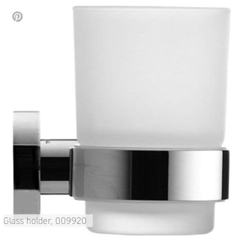 Duravit D-Code Glass Holder Chrome 0099201000