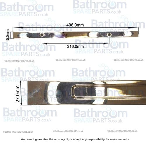 Duravit D-Code Replacement Handles 4100148710