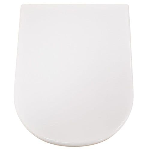 Duravit D Code Soft Close Quick Release Toilet Seat & Cover White 0028590000