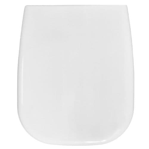 Duravit D-Code Standard Close Toilet Seat & Cover White 0067310000