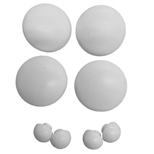 Duravit D-Code Vital Toilet Seat Buffer Set 1003710000