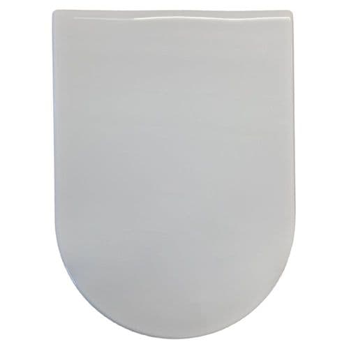 Duravit Darling New Elongated Standard Close Toilet Seat & Cover White 0063320000