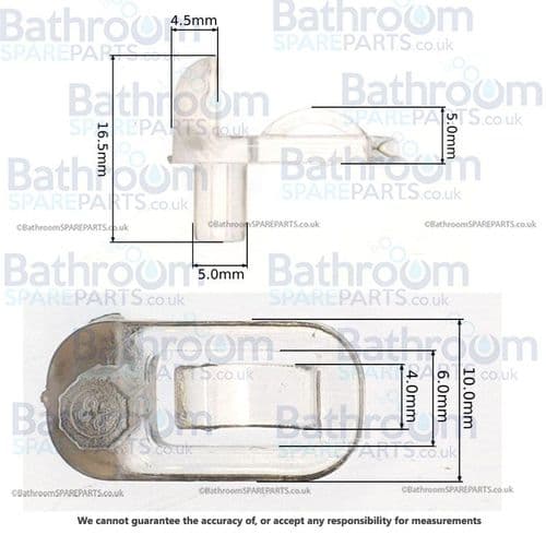 Duravit Fixing For Glass Shelf F28961