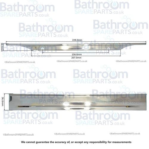 Duravit Happy D.2 Handle 300mm  F49356