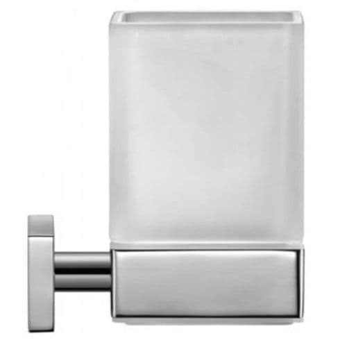 Duravit Karree Chrome Frosted Glass Holder - 0099511000