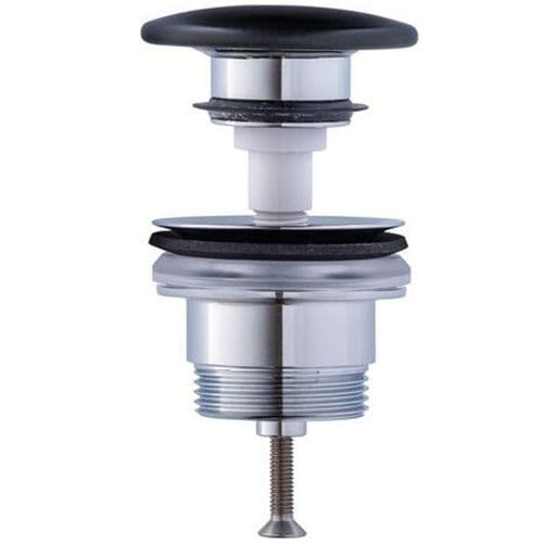 Duravit Matt Anthracite 65mm Push-Open Waste 0050791300
