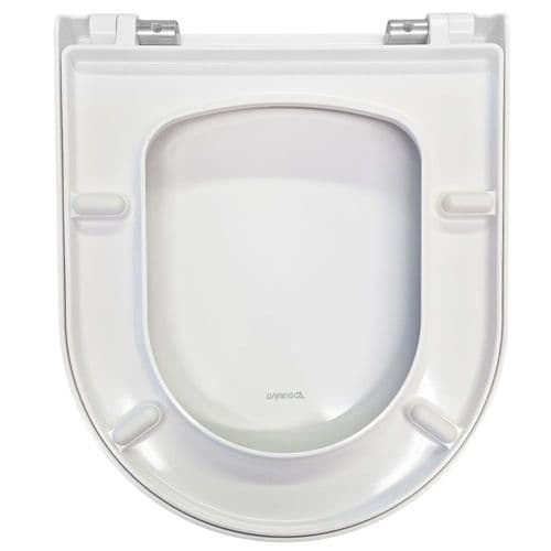 Duravit ME By Starck Soft Close Toilet Seat & Cover White 0020190000