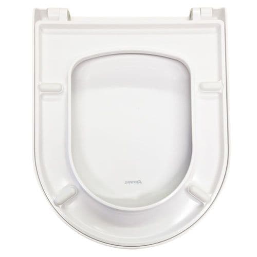 Duravit ME by Starck Standard Close Toilet Seat & Cover White 0020010000