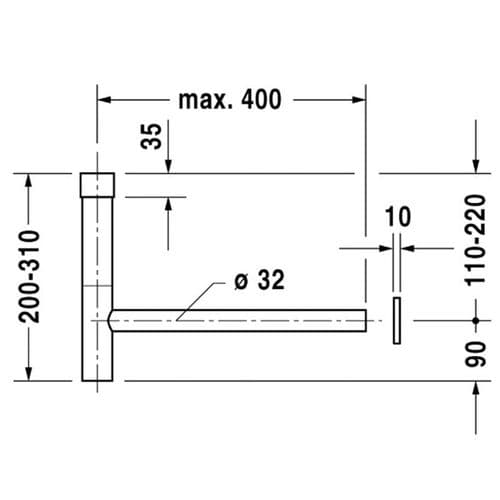 Duravit Model-No. 005036 My Style Siphon 005036100