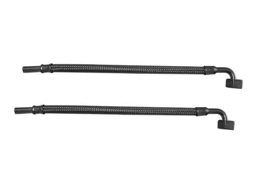 Duravit Pair Flexible Hoses 340mm with angle connection 0014021000