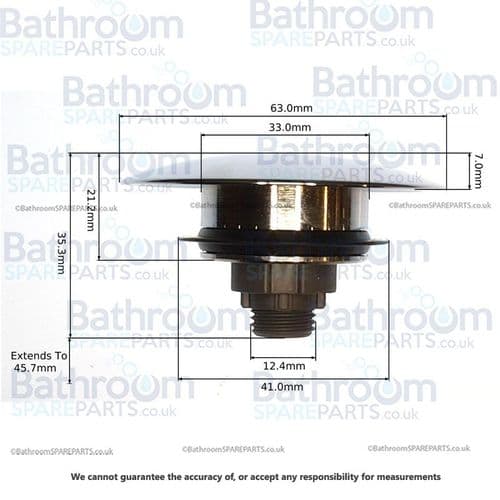 Duravit Plug And Washer 1004861000