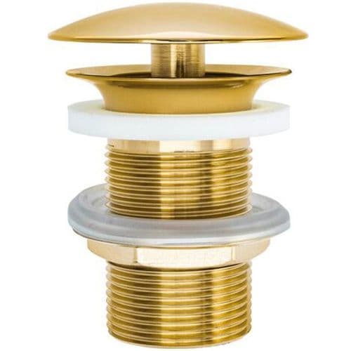 Duravit Polished Gold Basin 72mm Slotted Waste 0050383400