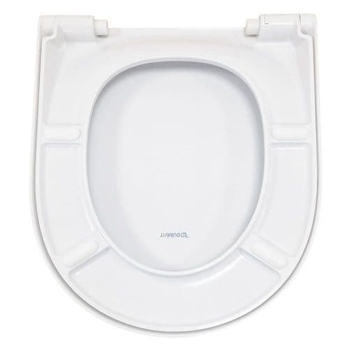 Duravit Qatego Soft Close Quick Release Toilet Seat & Cover White 0027490000