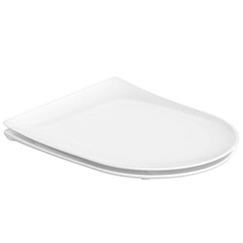 Duravit Soleil by Starck Standard Close Quick Release Toilet Seat and Cover White 0022310000