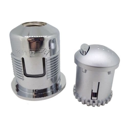 Duravit Starck 2 Grohe Push Button - Matt Chrome 42812PI0