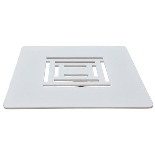 Duravit Sustano Drain Cover 130×130×1.5mm White Matt 792530740000000