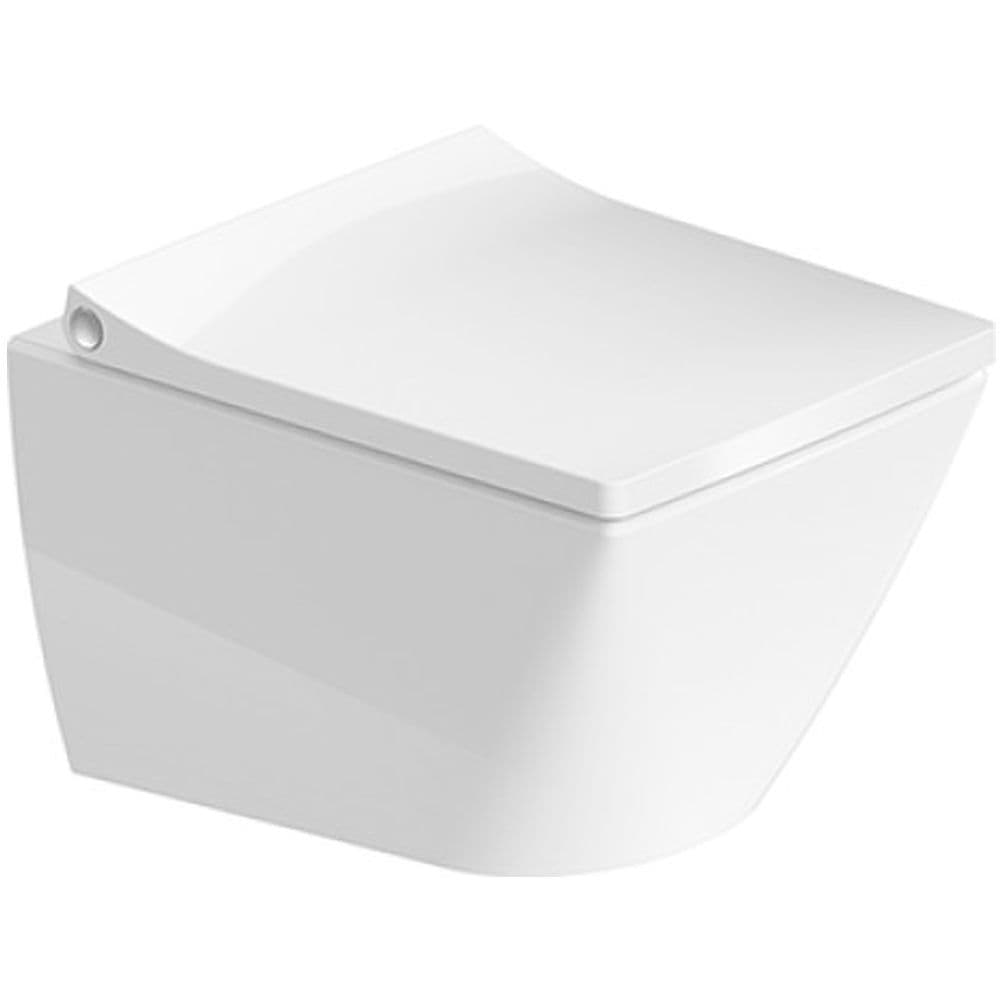 Duravit Viu Compact Wall Mounted Rimless Toilet 257309