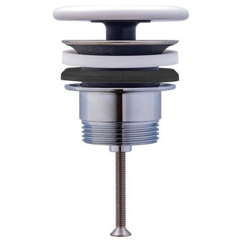 Duravit White Satin Matt Ceramic Washbasin 72mm Slotted Waste 0050753200