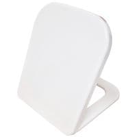 Eastbrook Bijou Square Soft Close Toilet Seat & Cover White 26.0070