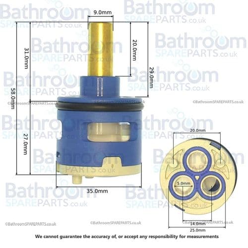 Eastbrook Diverter Cartridge 56.99027