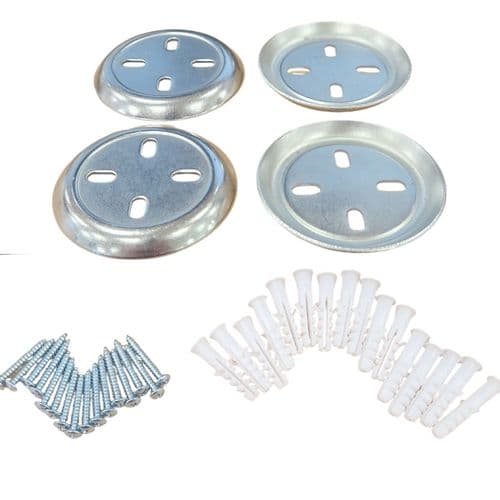Eastbrook Fixing plates for Traditional Rails 41.905