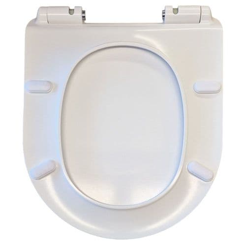 Eastbrook Northall Soft Close Quick Release Toilet Seat & Cover White 26.0042