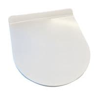 Eastbrook Northall Soft Close Quick Release Toilet Seat & Cover White 26.0042