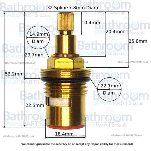 Eastbrook Prado Hot Cartridge 79.9023