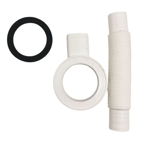 Eastbrook Quantam 440 Cast Top Basin External Overflow Waste 51.105