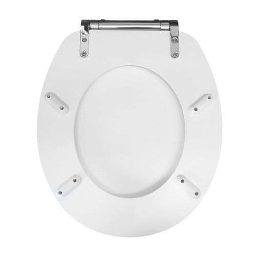 Eastbrook Sherwood Soft Close Toilet Seat & Cover White Ash 34.0125